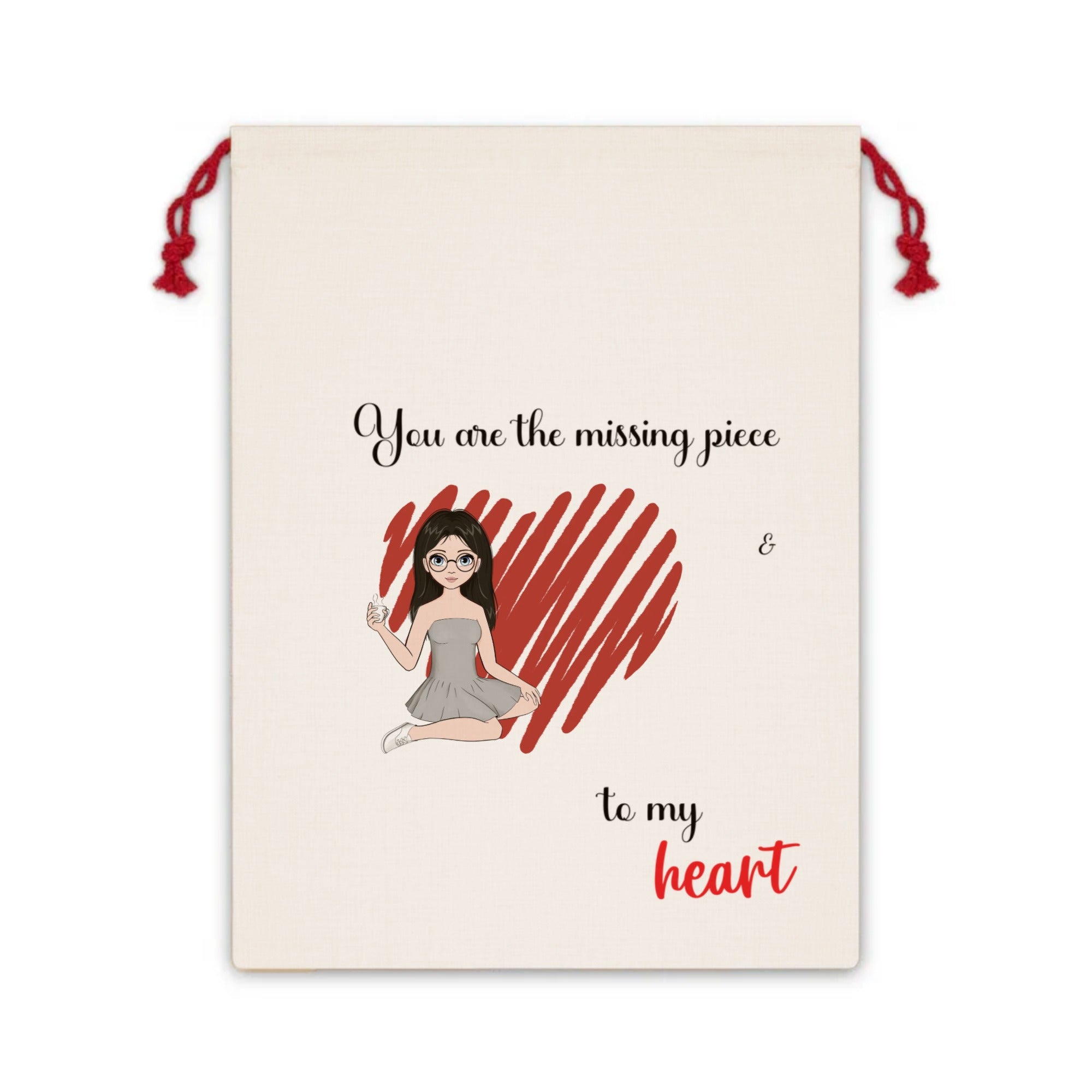 You are the missing piece to my heart | Gift Bag